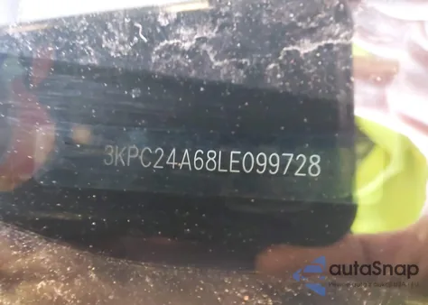 2020 Hyundai Accent Se z USA, uszkodzony, nr VIN 3KPC24A68LE099728